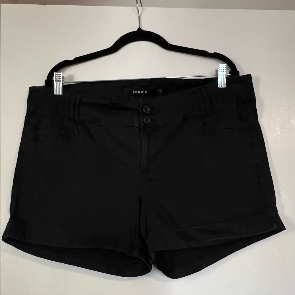 Torrid Cuffed Trouser Shorts